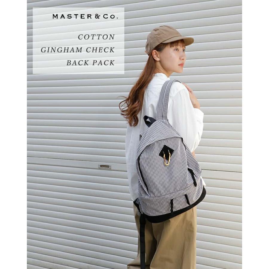 MASTER&Co（マスターアンドコー） MASTER&Co. カラビナ付き コットン 