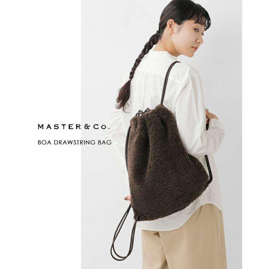 MASTER&Co（マスターアンドコー） MASTER&Co. ボア ナップサック