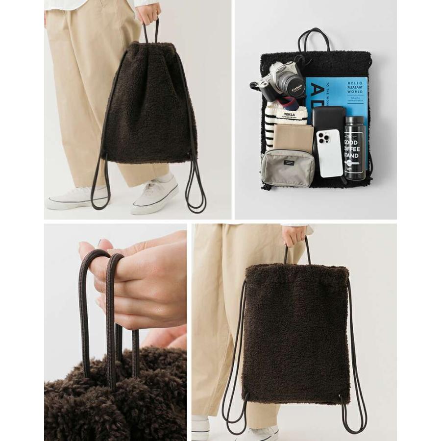 MASTER&Co（マスターアンドコー） MASTER&Co. ボア ナップサック