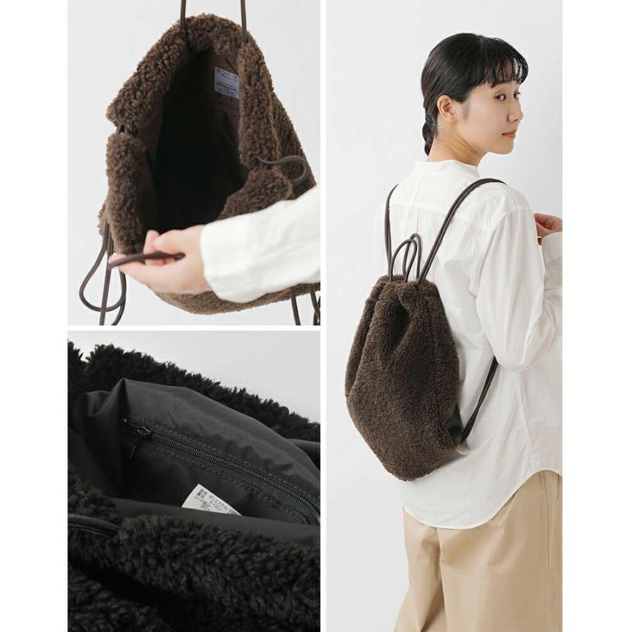 MASTER&Co（マスターアンドコー） MASTER&Co. ボア ナップサック