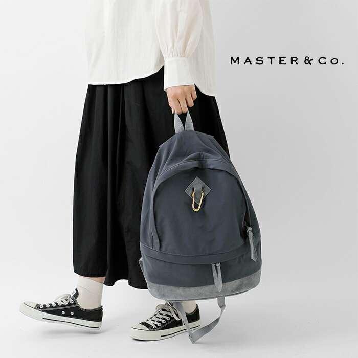 MASTER&Co. マスターアンドコー カラビナ付き スエードボトム