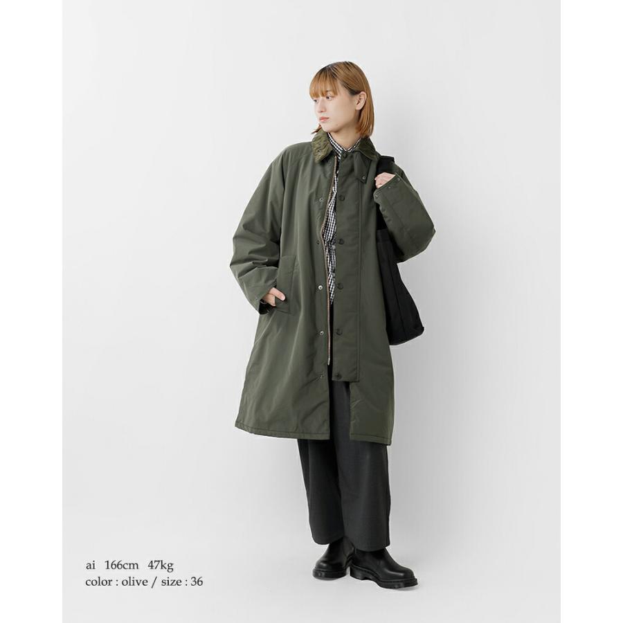 Barbour オリーブグリーン パデッド エクスモアコート Barbour（バブアー） パデッド エクスモア コート PADDED EXMOOR COAT