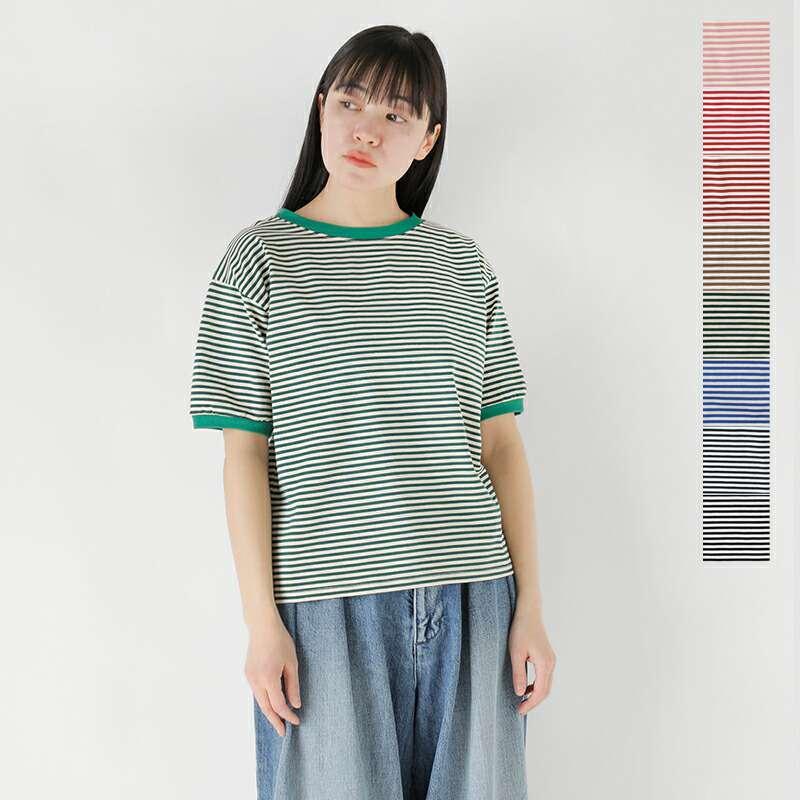STAR&STRIPE スターアンドストライプ ボーダー リンガー Tシャツ