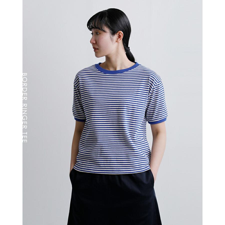 STAR&STRIPE（スターアンドストライプ） ボーダー リンガー Tシャツ md