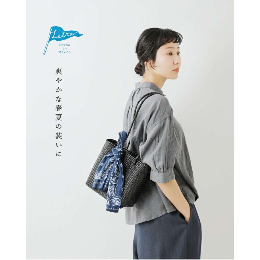 Letra（レトラ） メルカドバッグ スリムスタイル PLAIN MINI CHECK