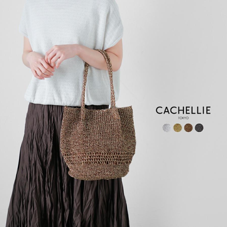 CACHELLIE（カシェリエ） メタリック トートバッグ METALLIC TOTE 