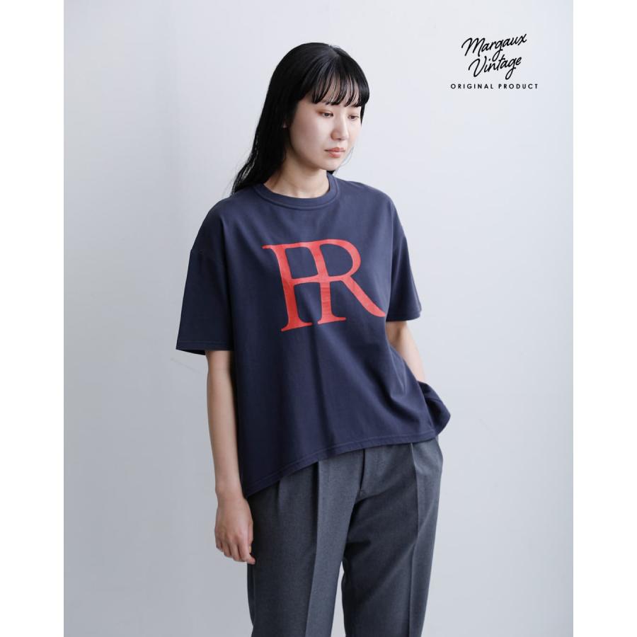 マルゴービンテージ Tシャツ margaux マルゴーヴィンテージ MARGAUX VINTAGE コットン FRロゴ パリ