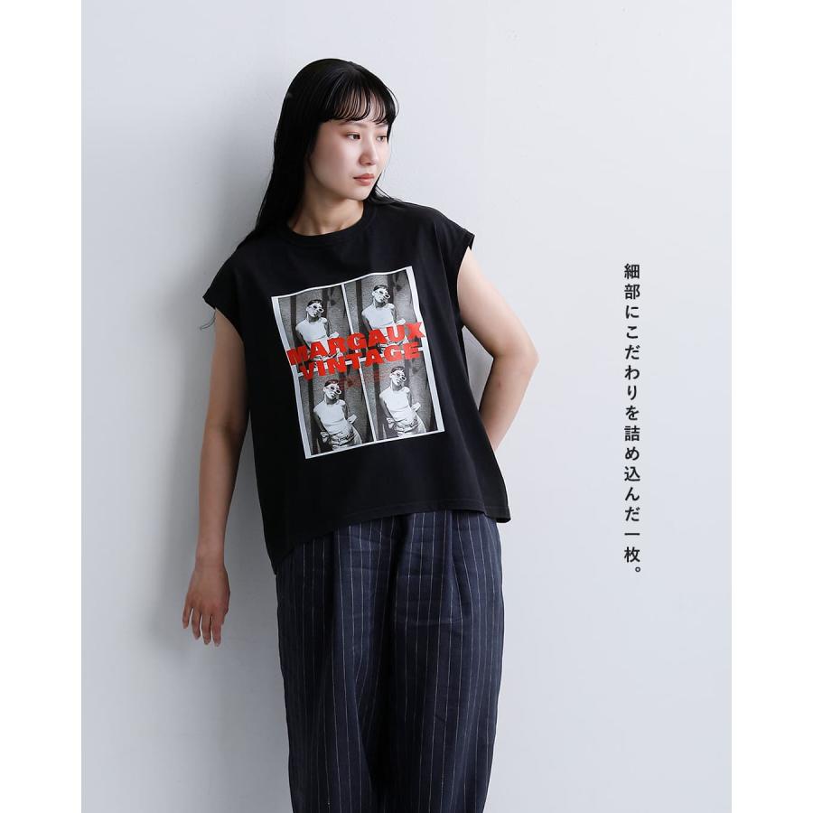 margaux マルゴーヴィンテージ MARGAUX VINTAGE コットン 転写プリント