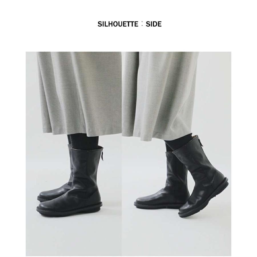 trippen（トリッペン） カウレザー ミドル ブーツ mid-boot-sat