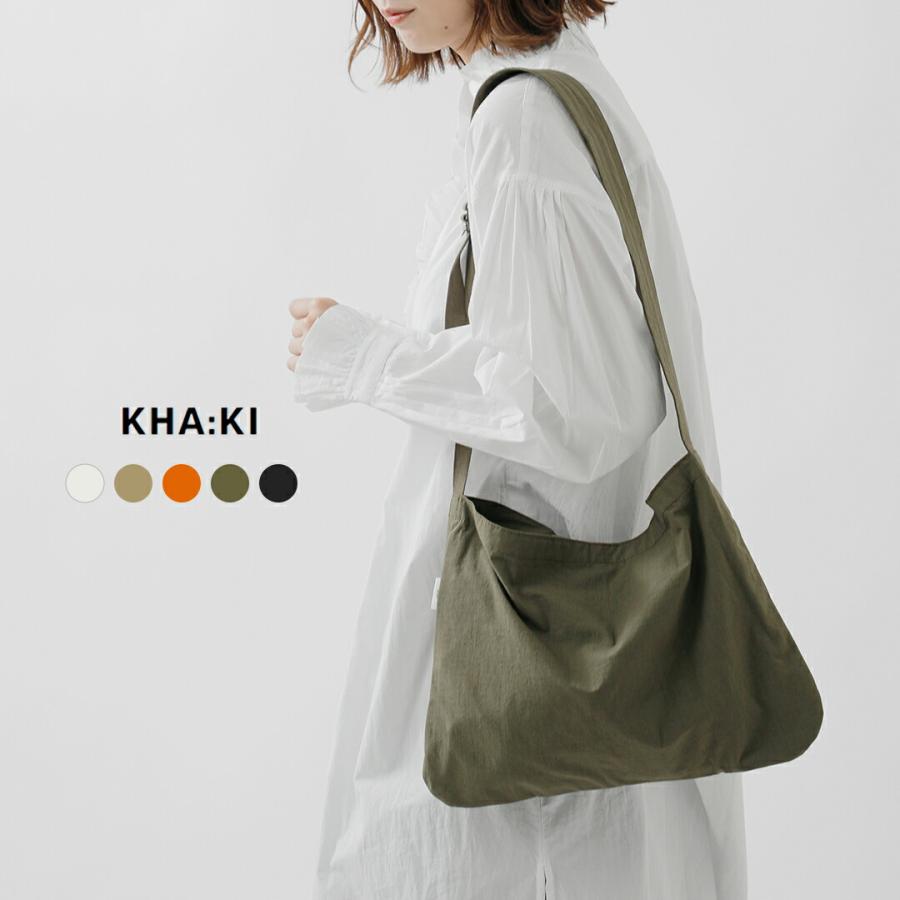 kha;ki カーキ 撥水 リップストップ サコッシュ A-04 SACOCHE 3.0