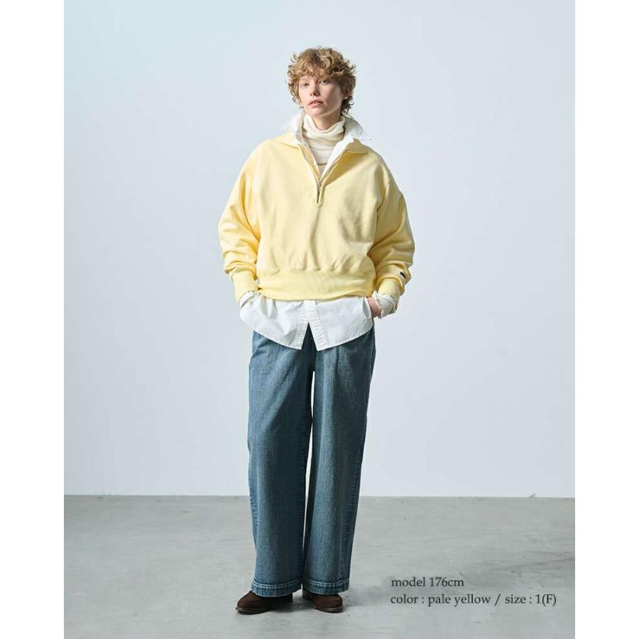 kha:ki（カーキ） セール【30%OFF】カーキ ハーフジップ スウェット