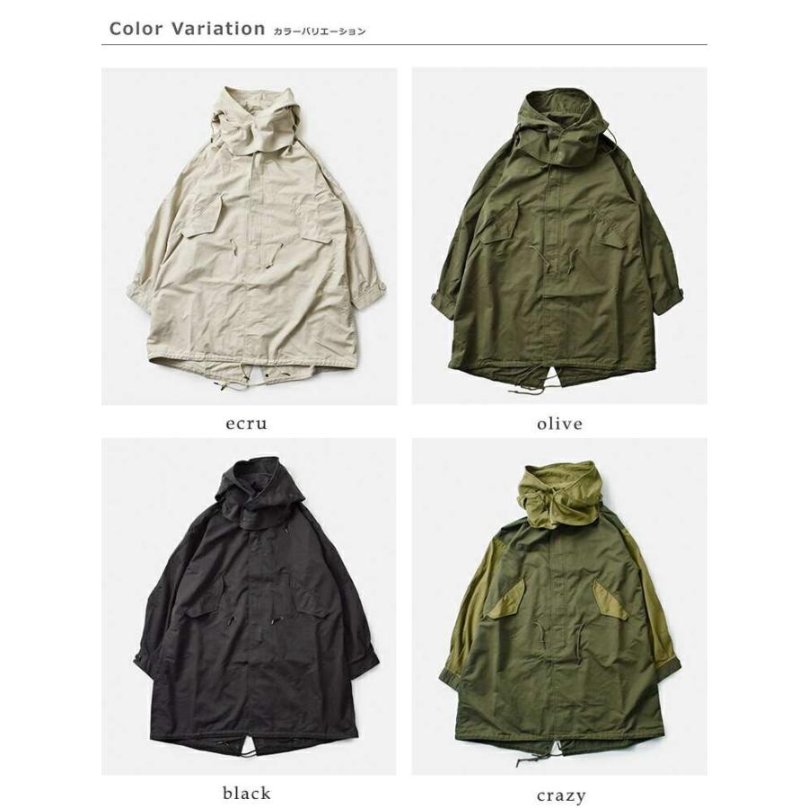 kha:ki カーキ ロング モッズコート NEW TYPE-65 COAT mil25fjk3065