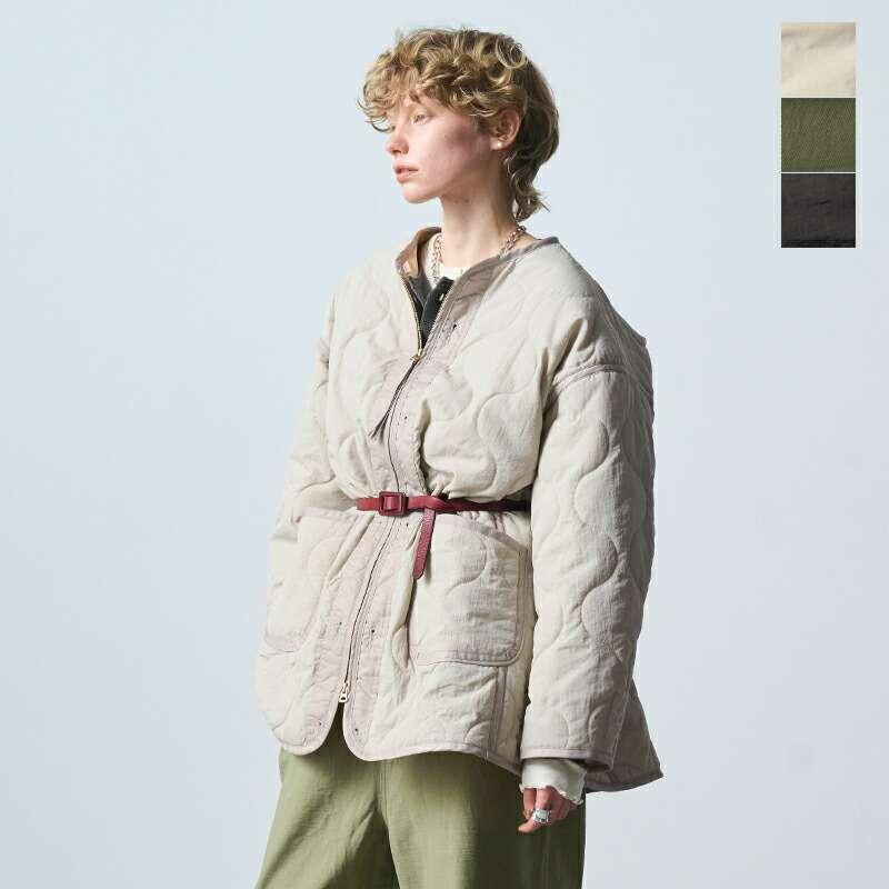 kha:ki（カーキ） ミリタリー キルティング ライナー ジャケット MIL