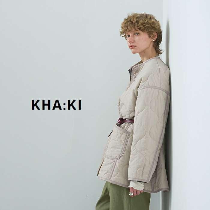 kha:ki（カーキ） セール【20%OFF】カーキ ミリタリー キルティング