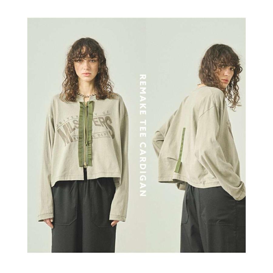 gilet リメイク　ガウン GILET(ジレ) Remake Gown Coat リメイク ガウン コート FREE