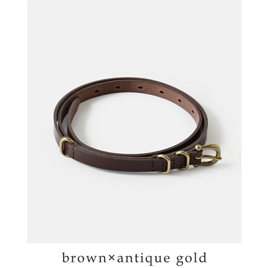 kha:ki（カーキ） カウレザー ナローベルト NARROW NATO BELT