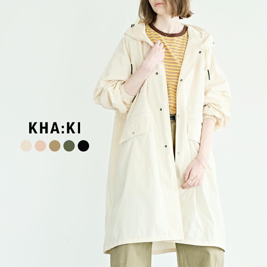 kha:ki（カーキ） ライトリップストップ フーデッドコート LIGHT RIP