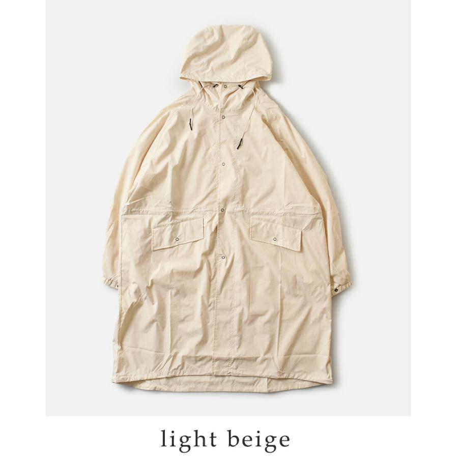 カーキ kha:ki ライトリップストップ フーデッドコート LIGHT RIP HOODED COAT mil26hjk3246 レディース | kha:ki | 20
