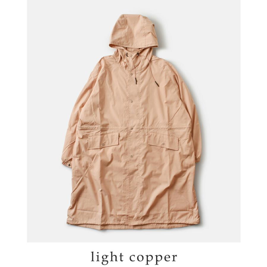 カーキ kha:ki ライトリップストップ フーデッドコート LIGHT RIP HOODED COAT mil26hjk3246 レディース | kha:ki | 21