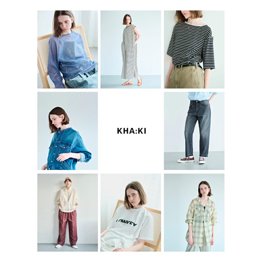カーキ kha:ki ライトリップストップ フーデッドコート LIGHT RIP HOODED COAT mil26hjk3246 レディース | kha:ki | 10