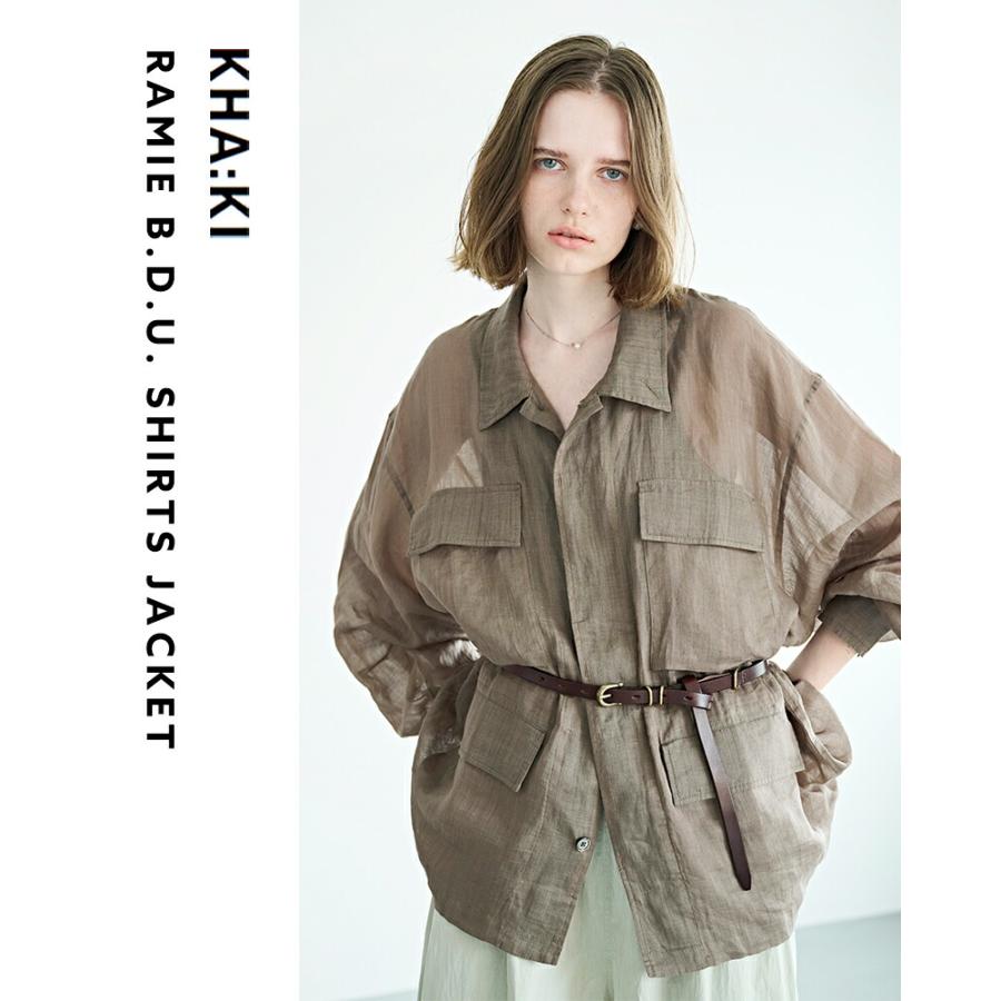 kha:ki（カーキ） セール【30%OFF】カーキ シアーラミーポプリン