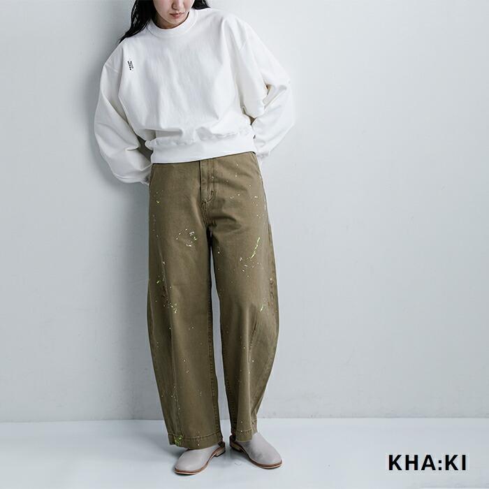 kha:ki（カーキ） セール【50%OFF】カーキ コットン ペイント オーバル