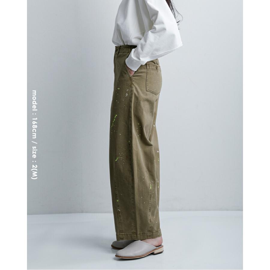 kha:ki（カーキ） セール【50%OFF】カーキ コットン ペイント オーバル