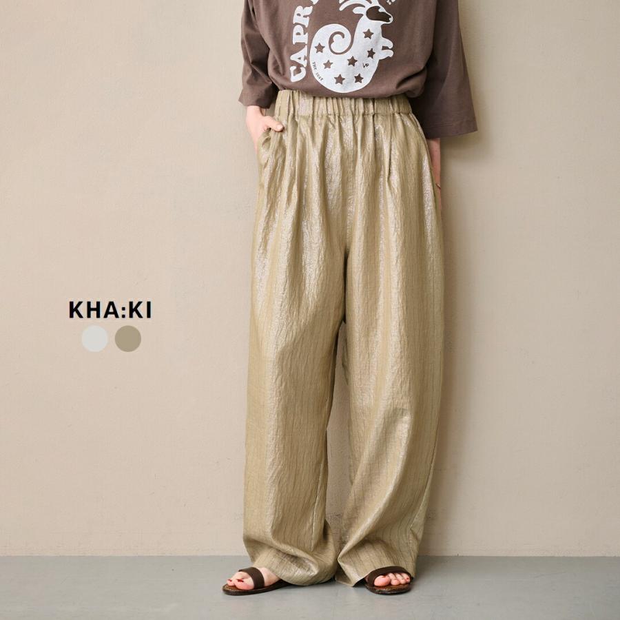 kha:ki（カーキ） 【3こ1】セール【30%OFF】カーキ フォイル プリント