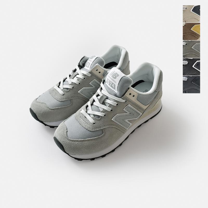 new balance ニューバランス スエード × メッシュ アッパー スニーカー ML574 ml574 レディース｜aranciato