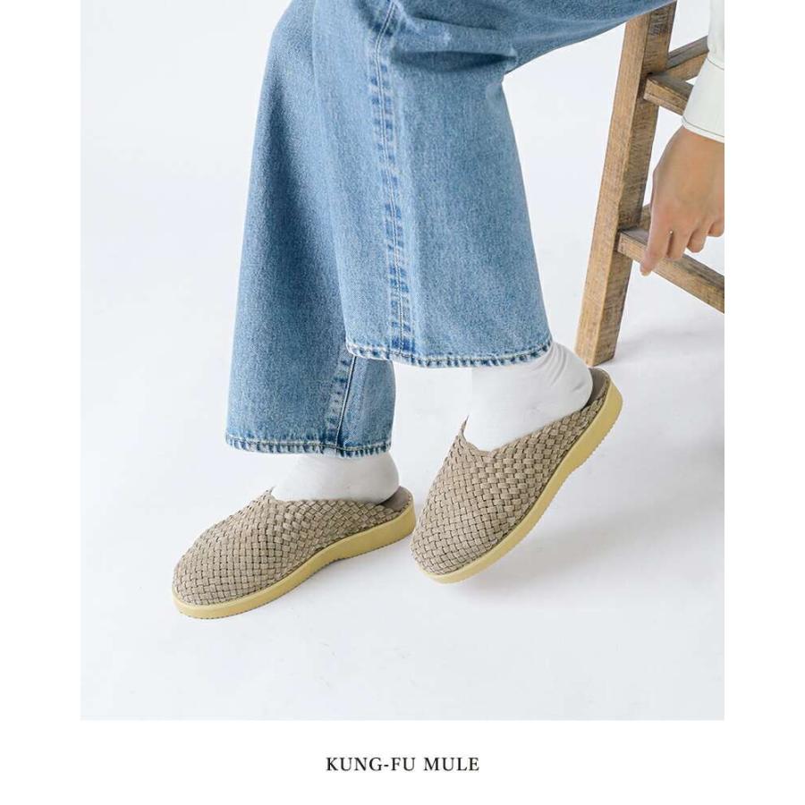 molle shoes（モールシューズ） メッシュレザー モックシューズ WOVEN