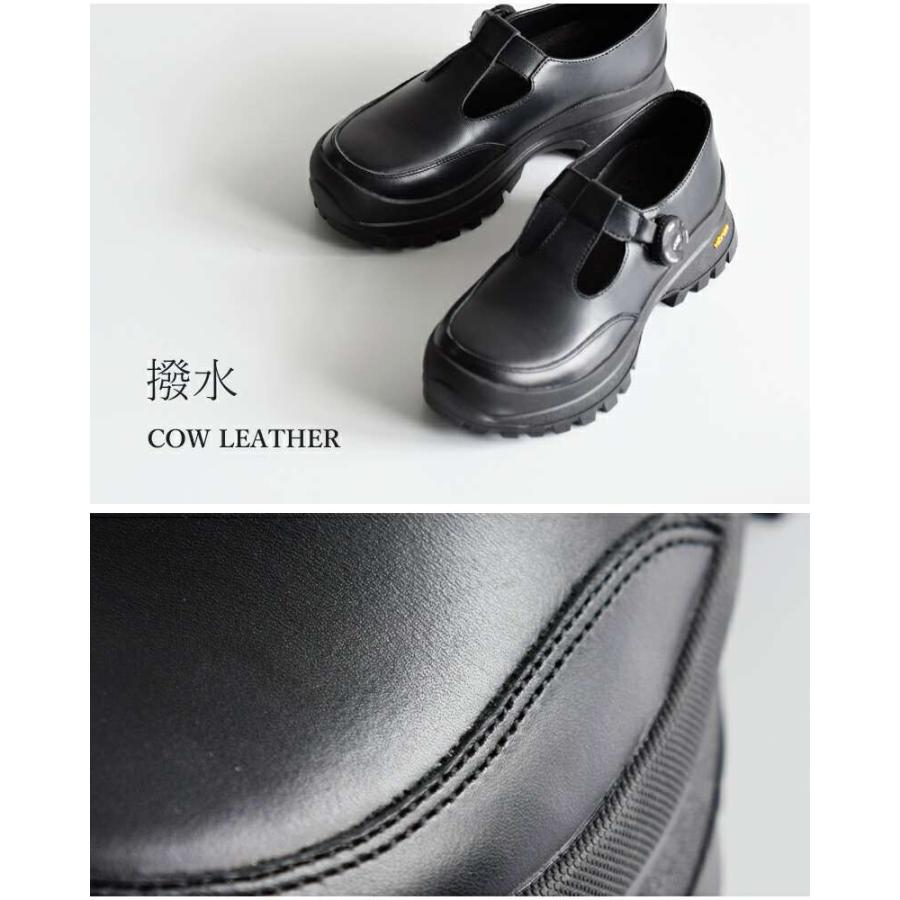 molle shoes（モールシューズ） 撥水 カウレザー Tストラップ フリー