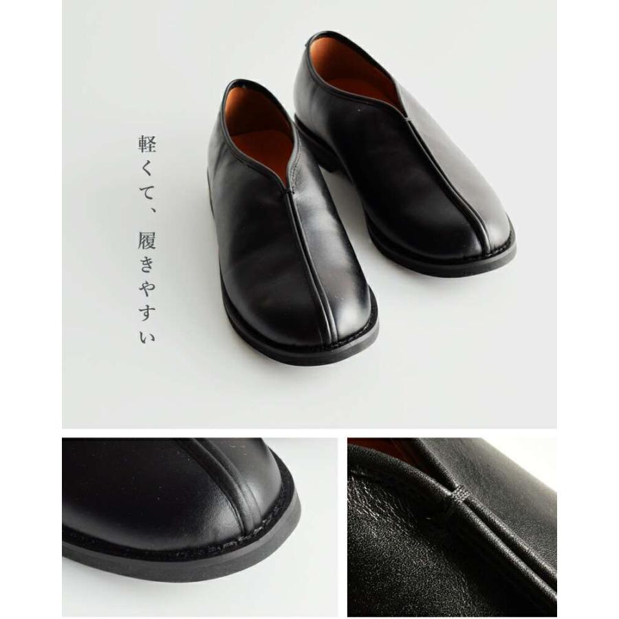 molle shoes モールシューズ 撥水 カウレザー フラット カンフー