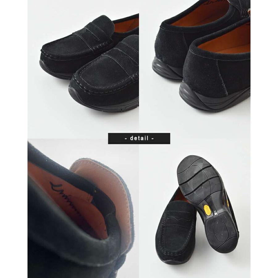 モールシューズ molle shoes 撥水 カウレザー ハイブリッド コイン ローファー HYBRID LOAFERS mls210301-24  レディース