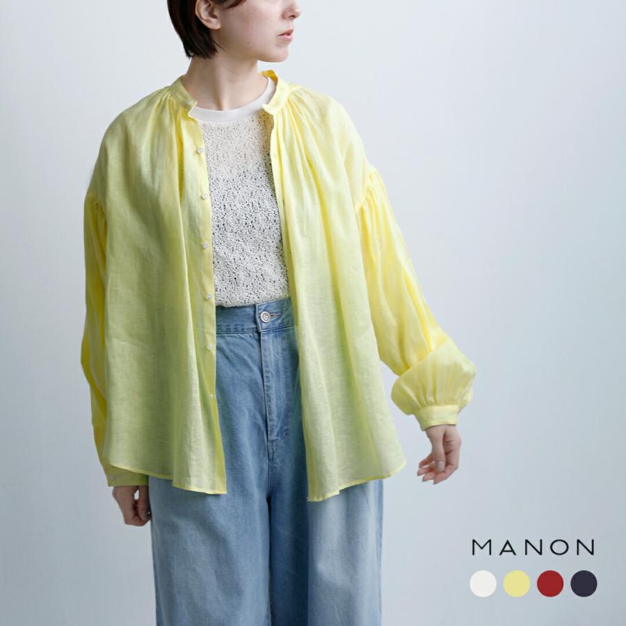 MANON（マノン） フレンチリネン アミカルシャツ FRENCH LINEN AMICAL