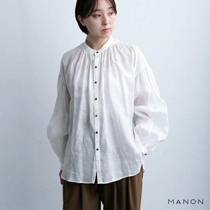 MANON（マノン） フレンチリネン アミカルシャツ FRENCH LINEN AMICAL