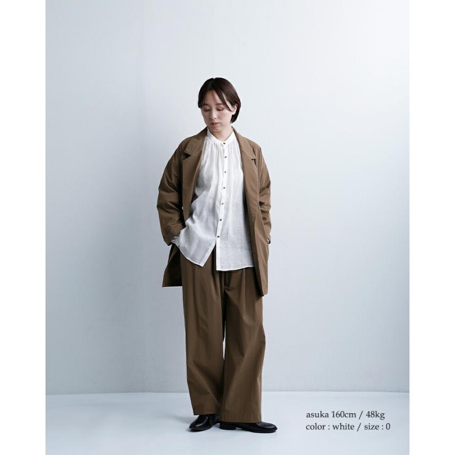 MANON（マノン） フレンチリネン アミカルシャツ FRENCH LINEN AMICAL