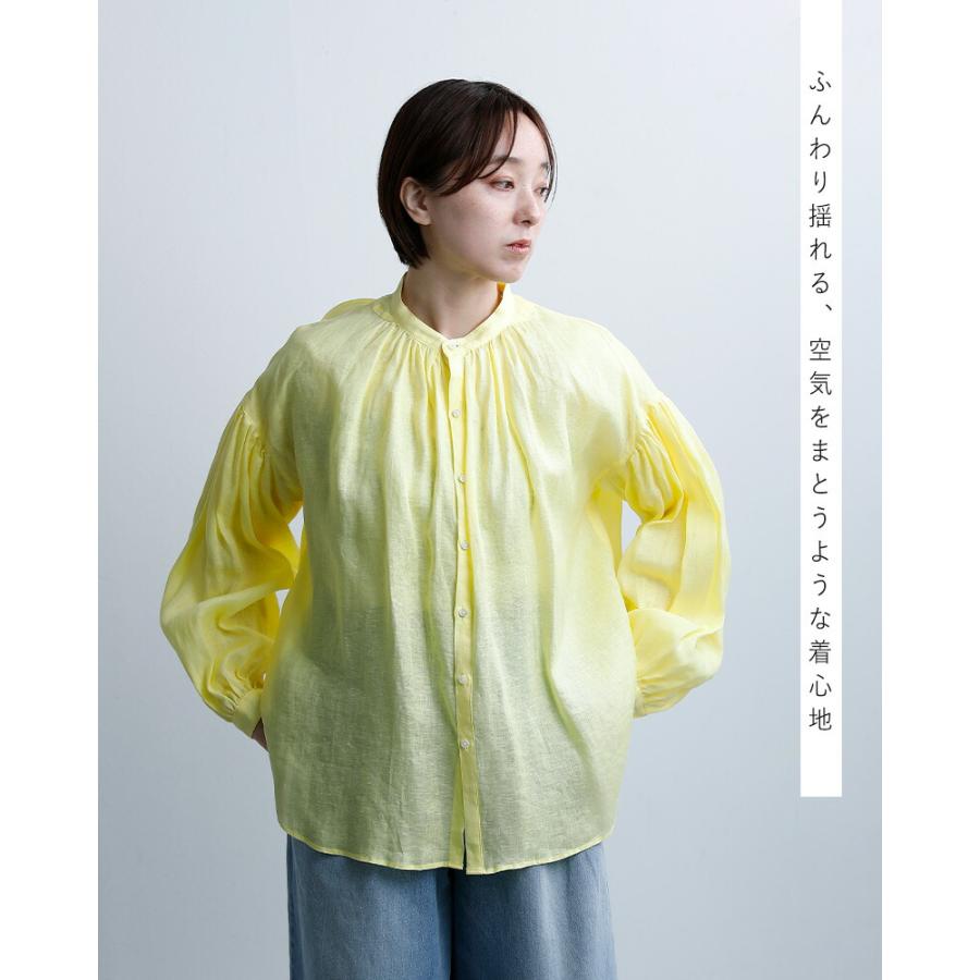 MANON（マノン） フレンチリネン アミカルシャツ FRENCH LINEN AMICAL
