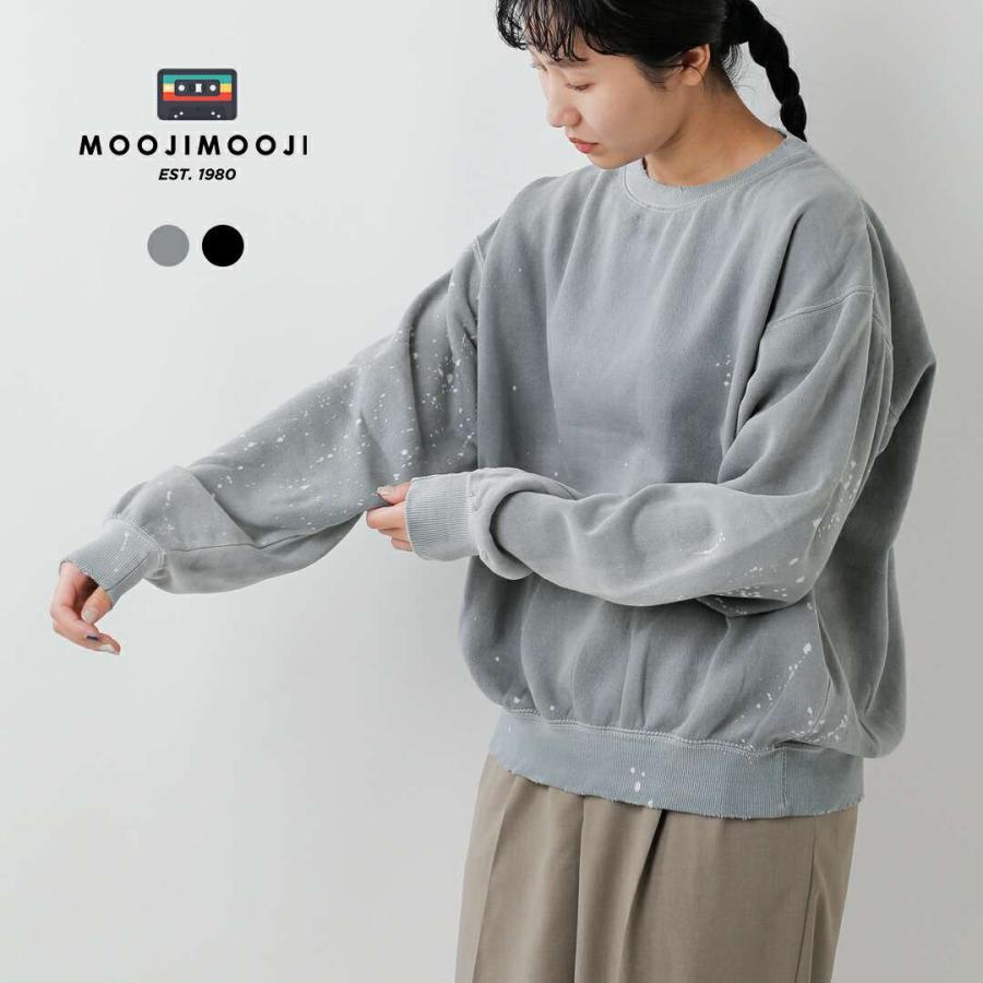 【美品】witty vintage オリジナル　トップス　スウェット TOWN ムージームージー MOOJIMOOJI コットン クラシック クルー