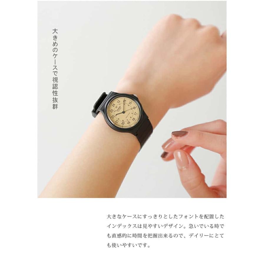 CASIO カシオ アナログベーシック腕時計 mq-24 レディース｜aranciato｜07