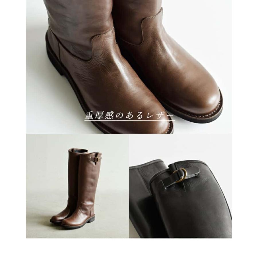MUKAVA ムカバ ムカヴァ aranciato別注 サイドベルト レザー ロング 