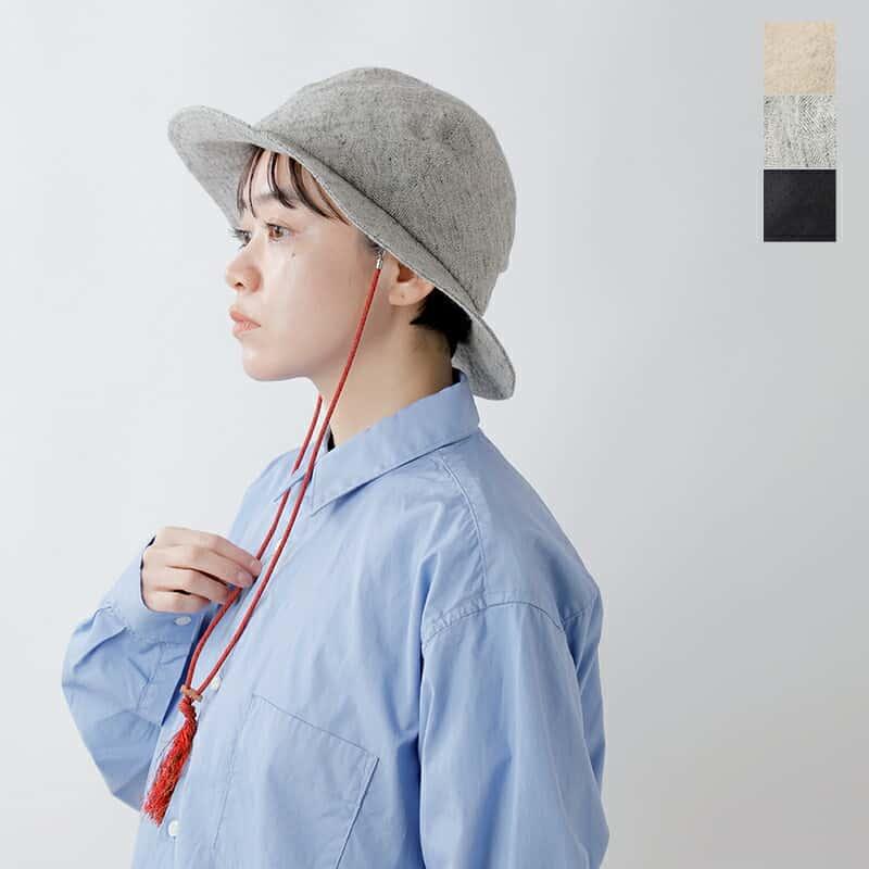 【40%OFF】Nine Tailor ナインテイラー ラミー リネン ヘリンボーン ハット Gilly Hat n-1060-nt レディース  :n-1060-nt:aranciato ヤフー店 - 通販 - Yahoo!ショッピング