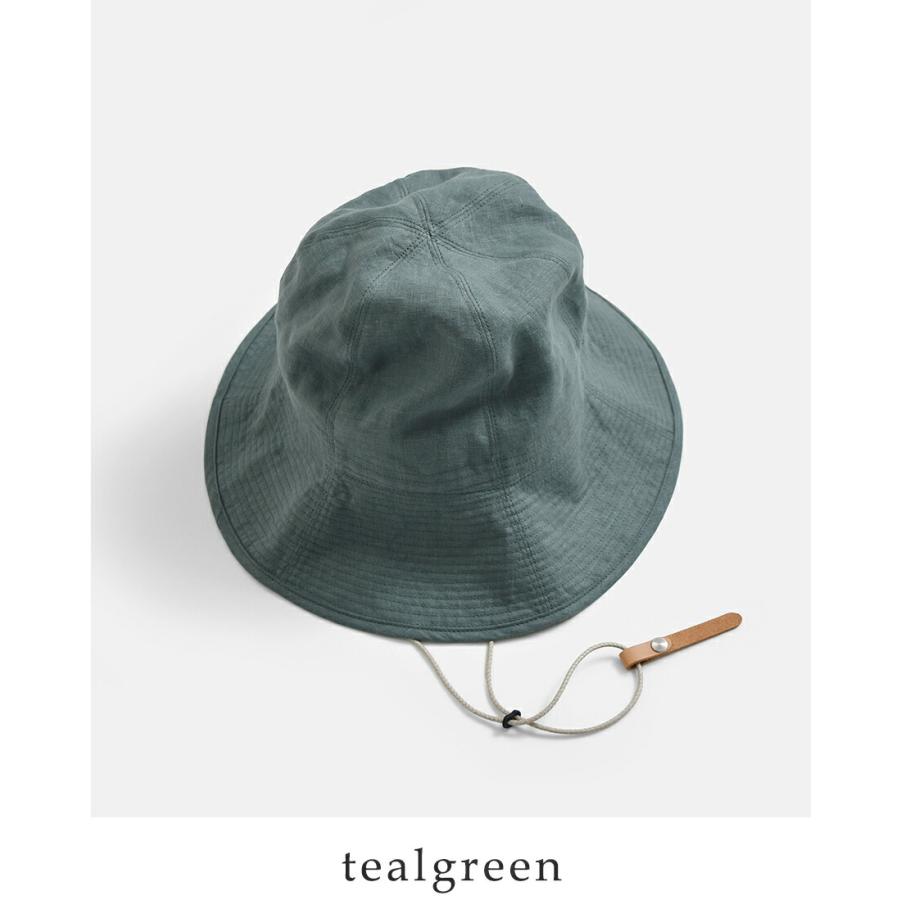 Nine Tailor（ナインテイラー） ベルギーリネン ハット Canna Hat n