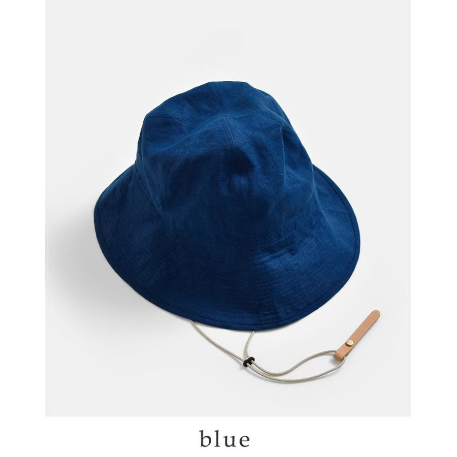 Nine Tailor（ナインテイラー） ベルギーリネン ハット Canna Hat n