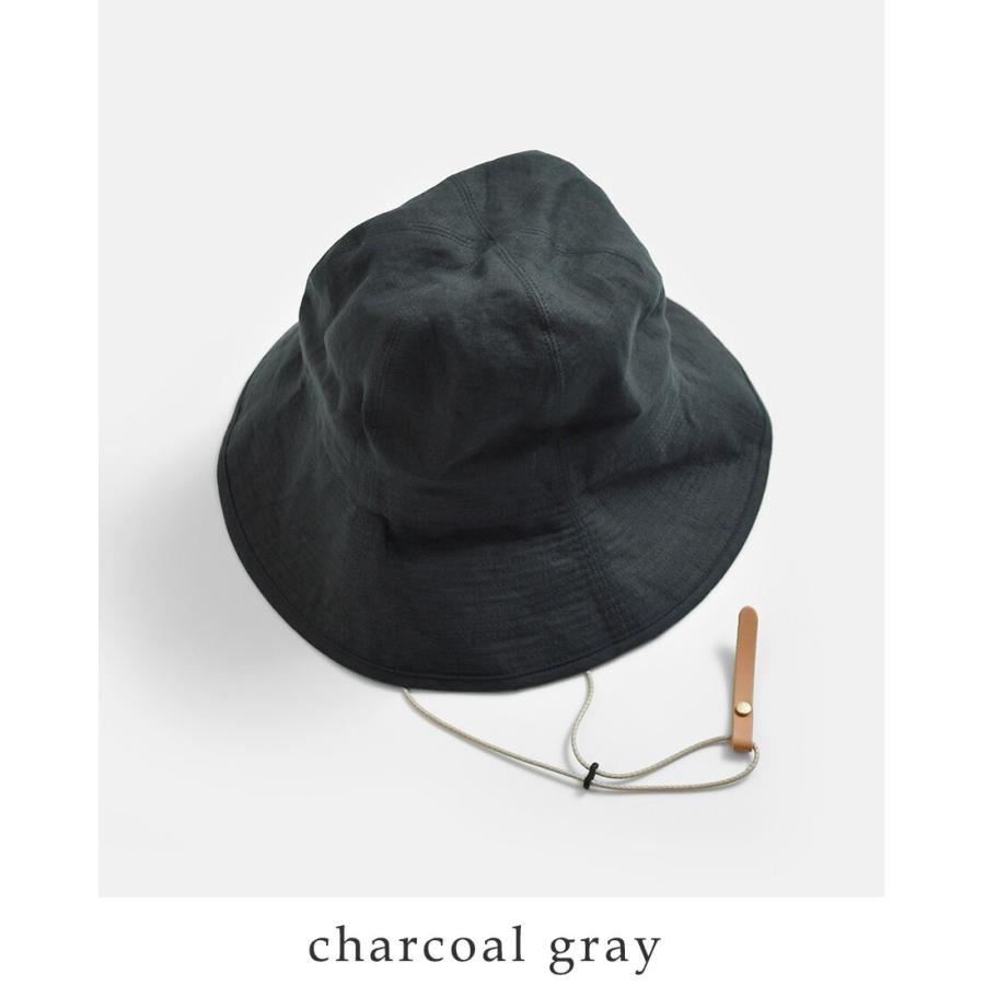 Nine Tailor（ナインテイラー） ベルギーリネン ハット Canna Hat n