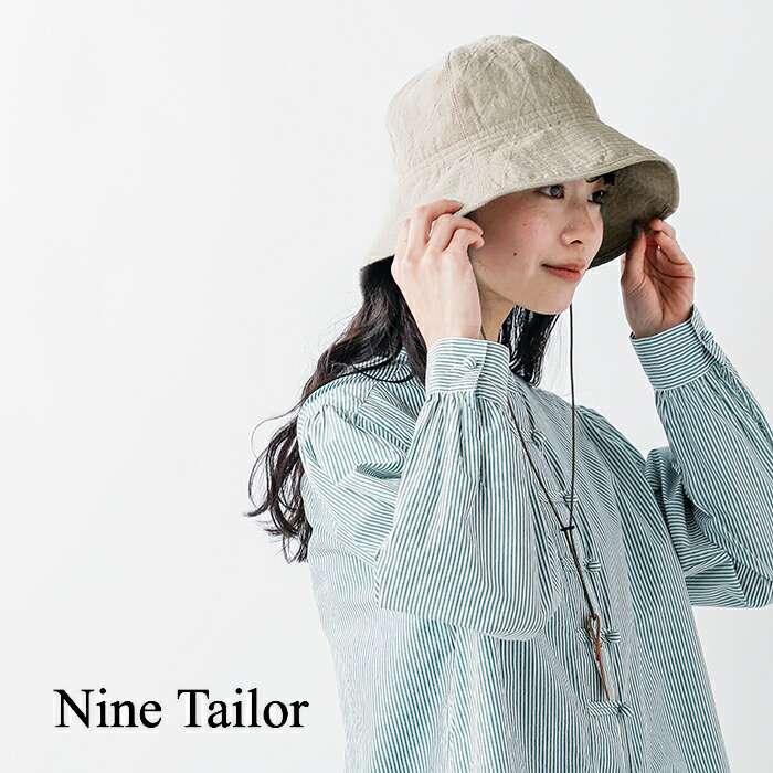 ナインテイラー Nine Tailor ベルギーリネン ハット 帽子 Canna Hat n 