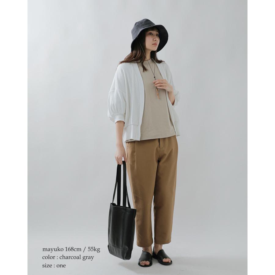 Nine Tailor（ナインテイラー） ベルギーリネン ハット Canna Hat n