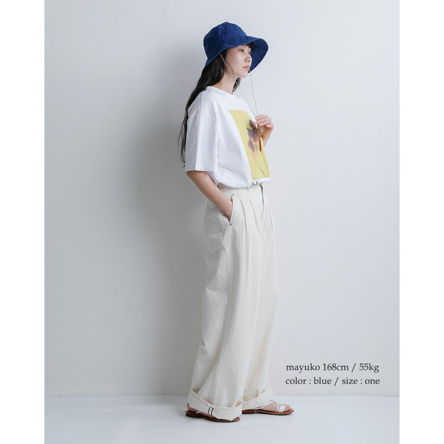 Nine Tailor（ナインテイラー） ベルギーリネン ハット Canna Hat n