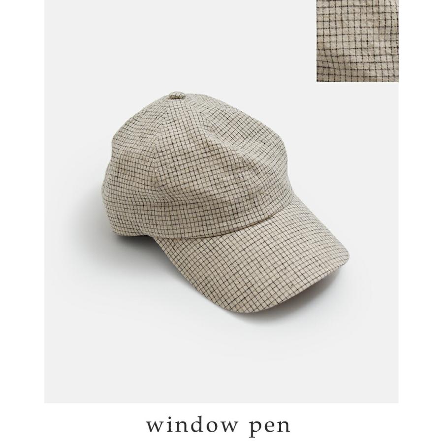 Nine Tailor（ナインテイラー） リネンコットン ベースボールキャップ