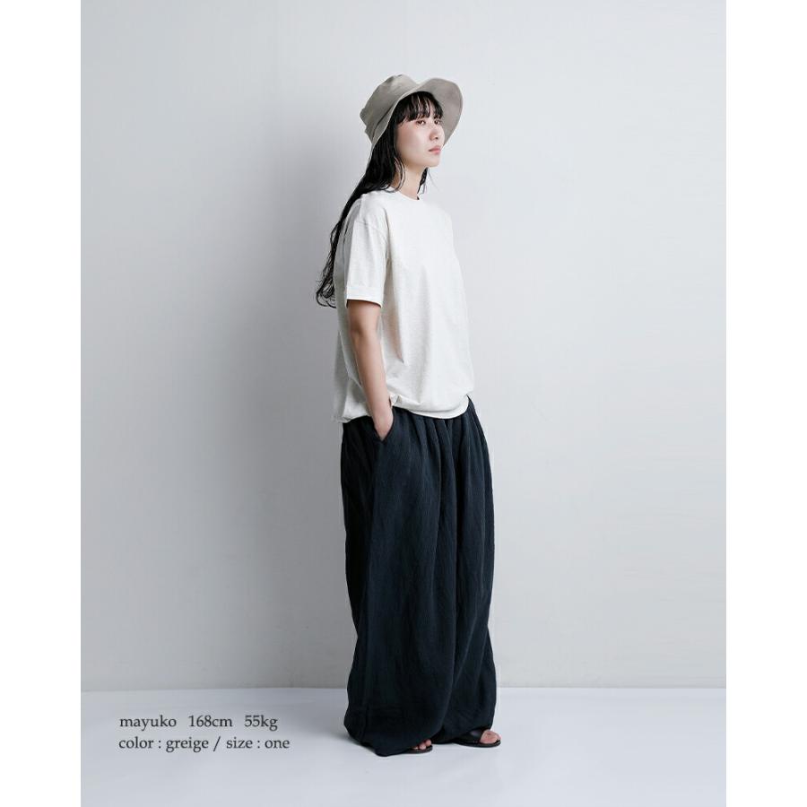 Nine Tailor（ナインテイラー） コットンリネン ハット 帽子 Cockspur