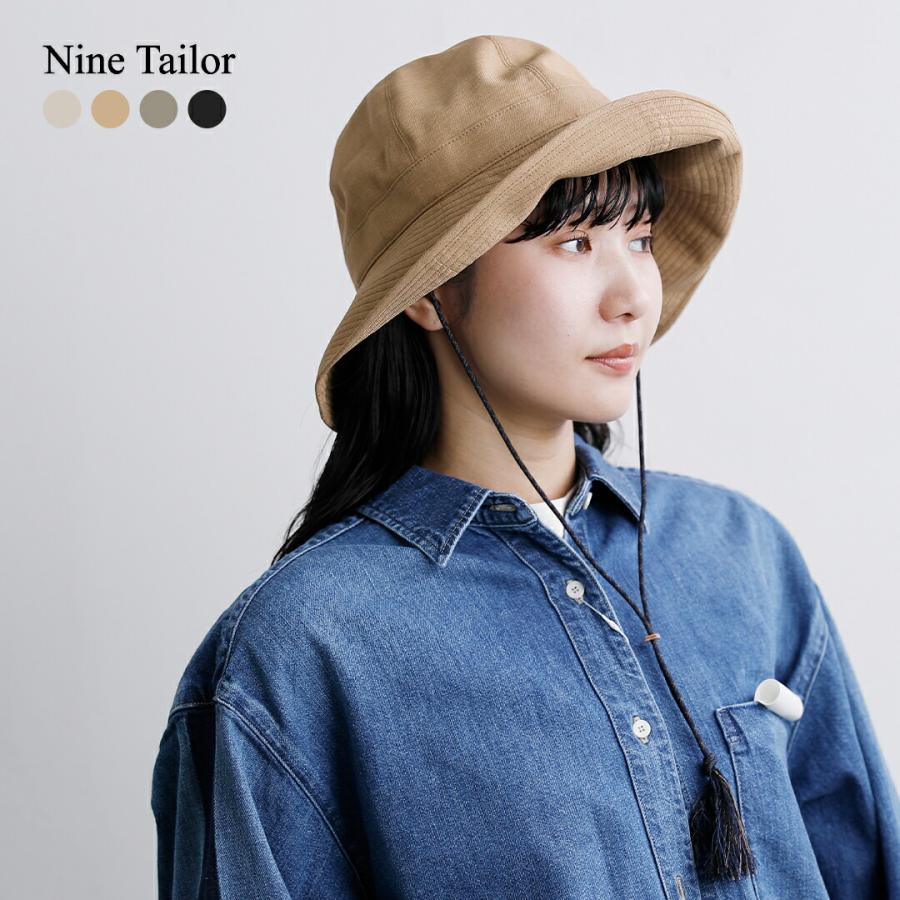 Nine Tailor（ナインテイラー） ストラップ付 ハット 帽子 Lupine Hat